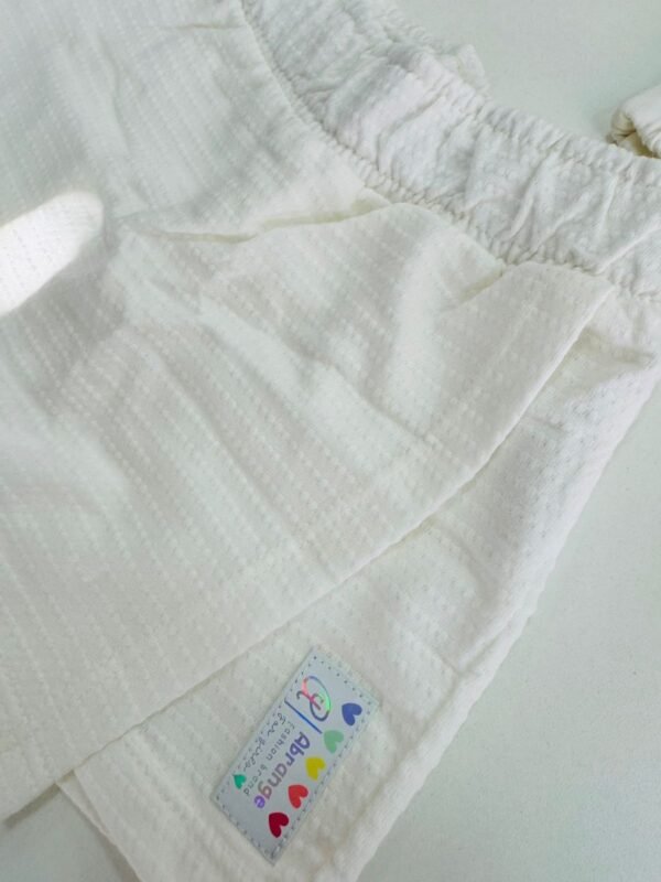 Conjunto Blusa Manga Curta e Short Saia Un Bisou Corações Menina - Abrange - Image 3