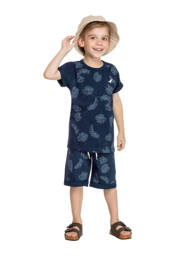 Conjunto Camiseta e Bermuda Masculino - Rei Rex