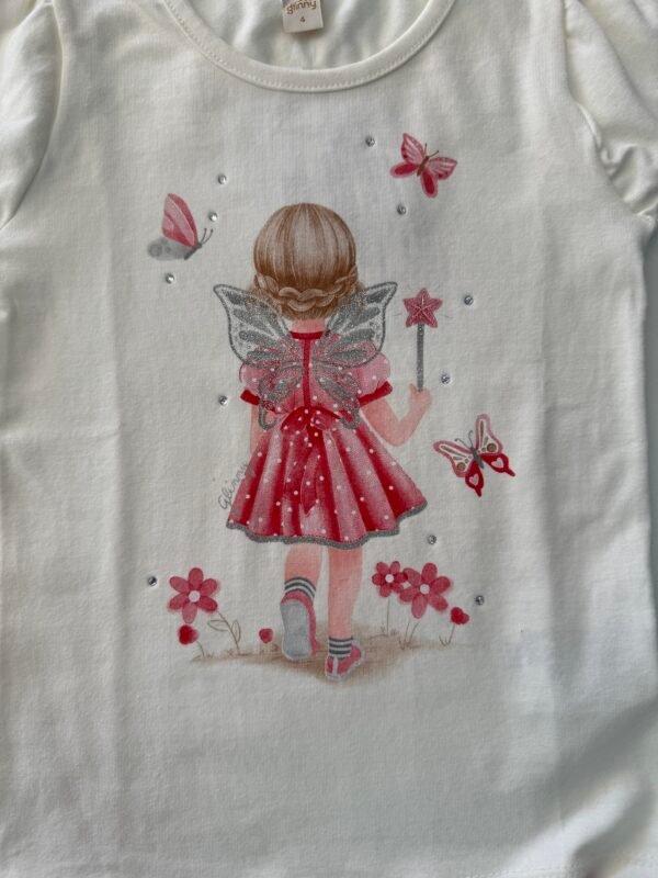 Conjunto infantil feminino Blusa e Shorts - Glinny - Image 3