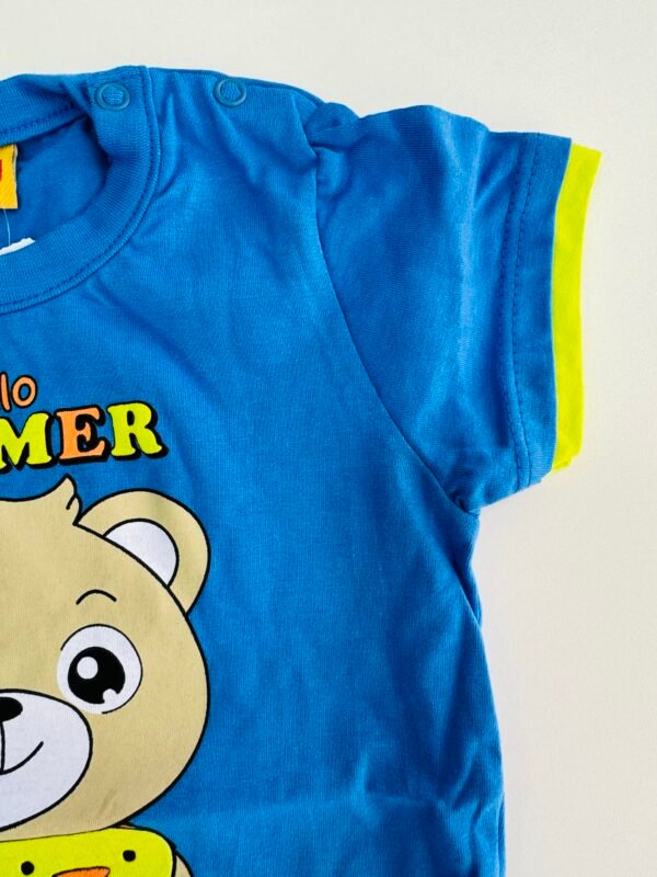 Conjunto Masculino Bermuda e Blusa Hello Summer - Rollu - Image 3
