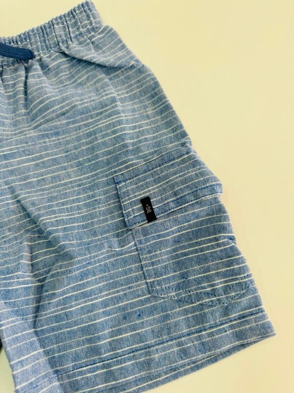 Conjunto Bermuda de linho e Camiseta de Algodão - Boca Grande - Image 4