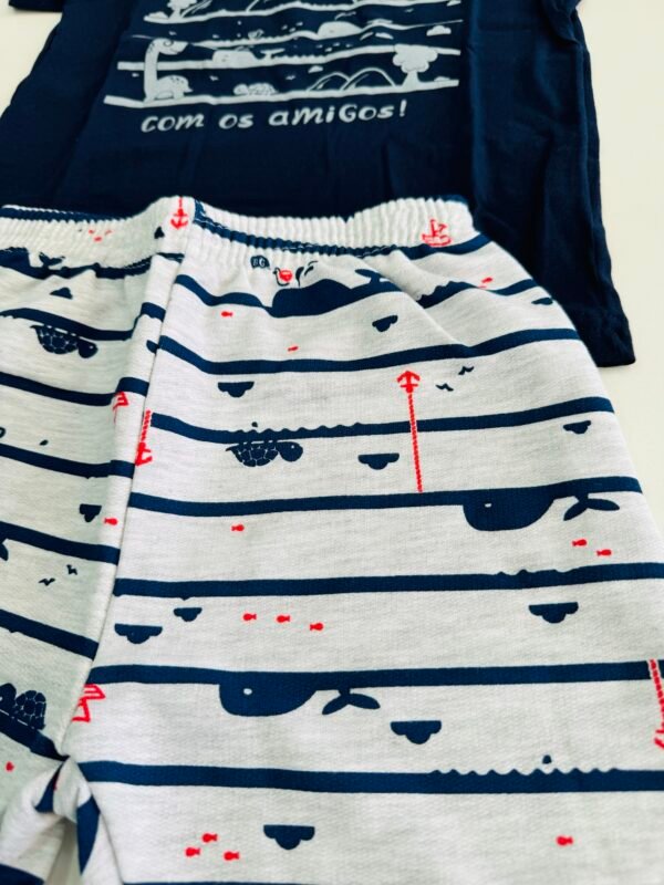 Conjunto Dino Summer Para Bebê - Boca Grande - Image 4