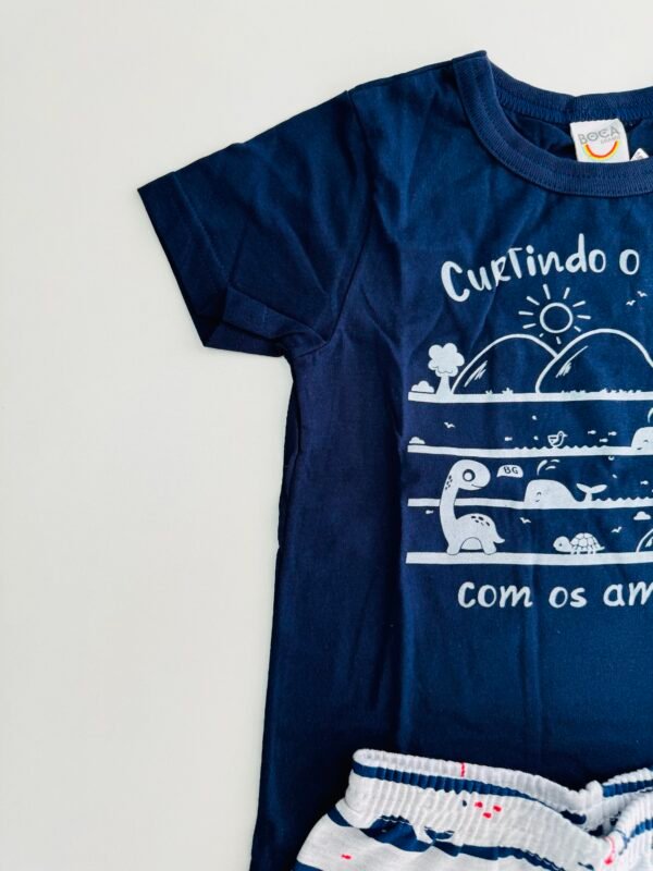 Conjunto Dino Summer Para Bebê - Boca Grande - Image 3
