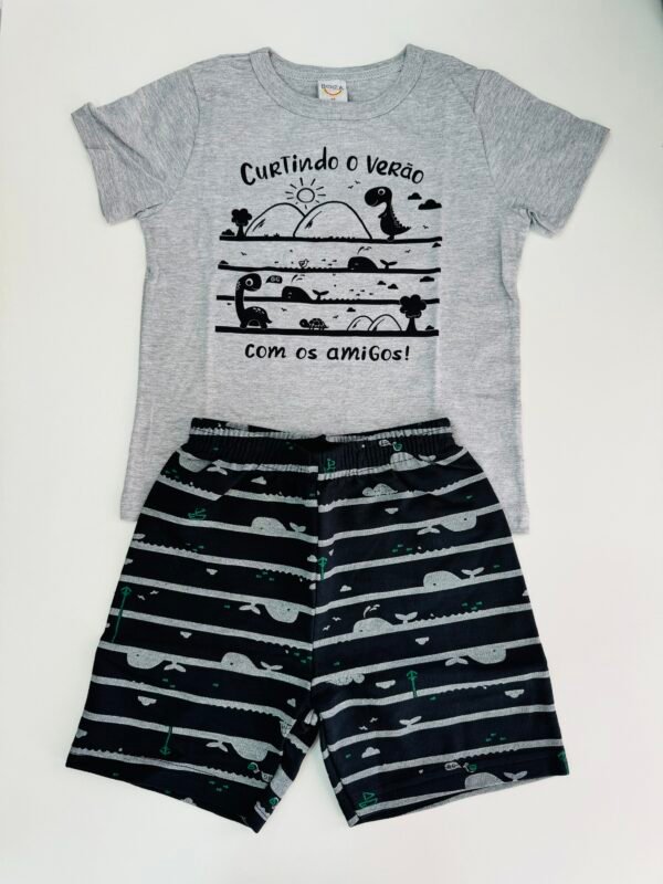 Conjunto Dino Summer Para Bebê - Boca Grande - Image 5