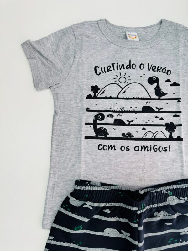 Conjunto Dino Summer Para Bebê - Boca Grande - Image 6